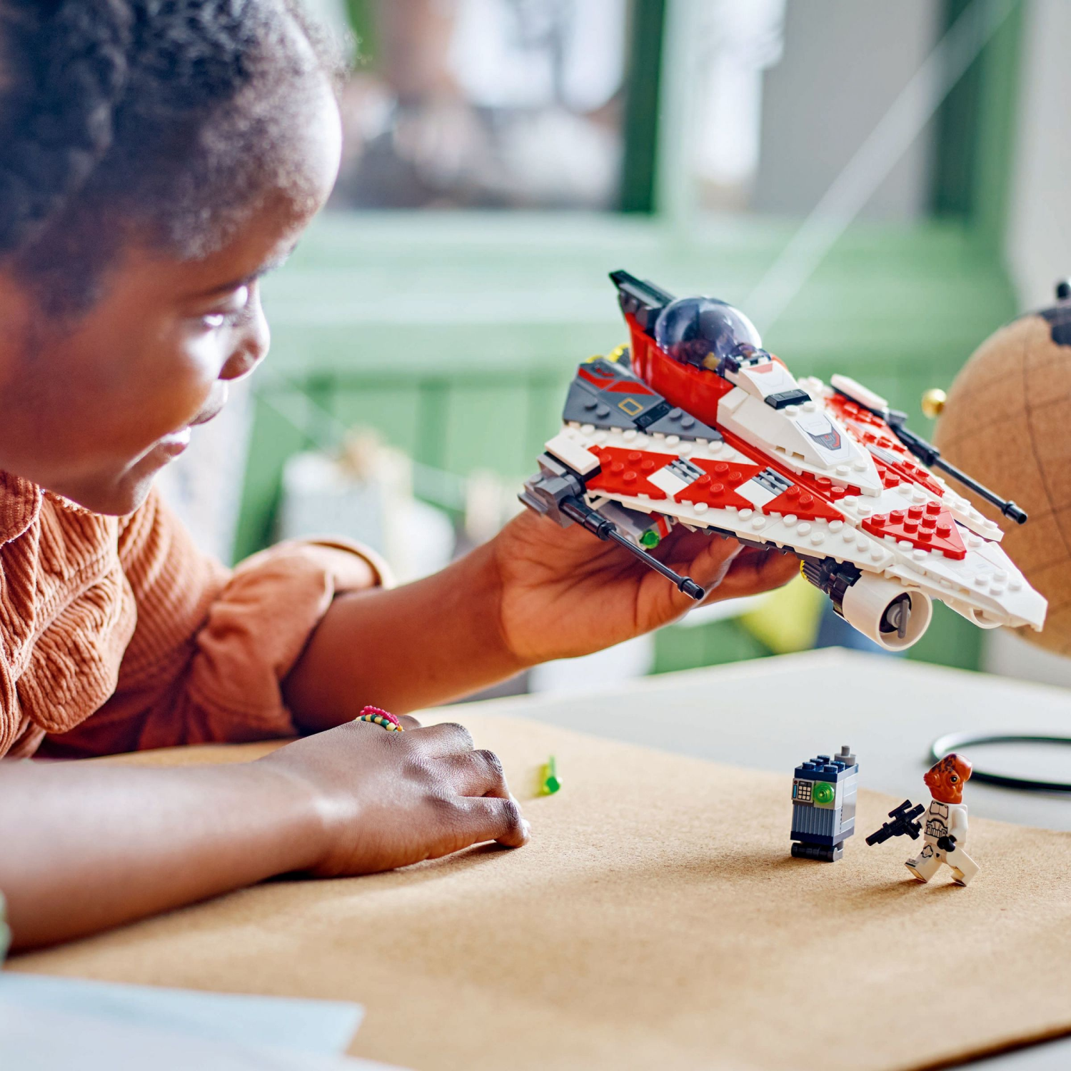 slide 3 of 6, LEGO Star Wars Jedi Bobs Starfighter Building Toy 75388, 1 ct