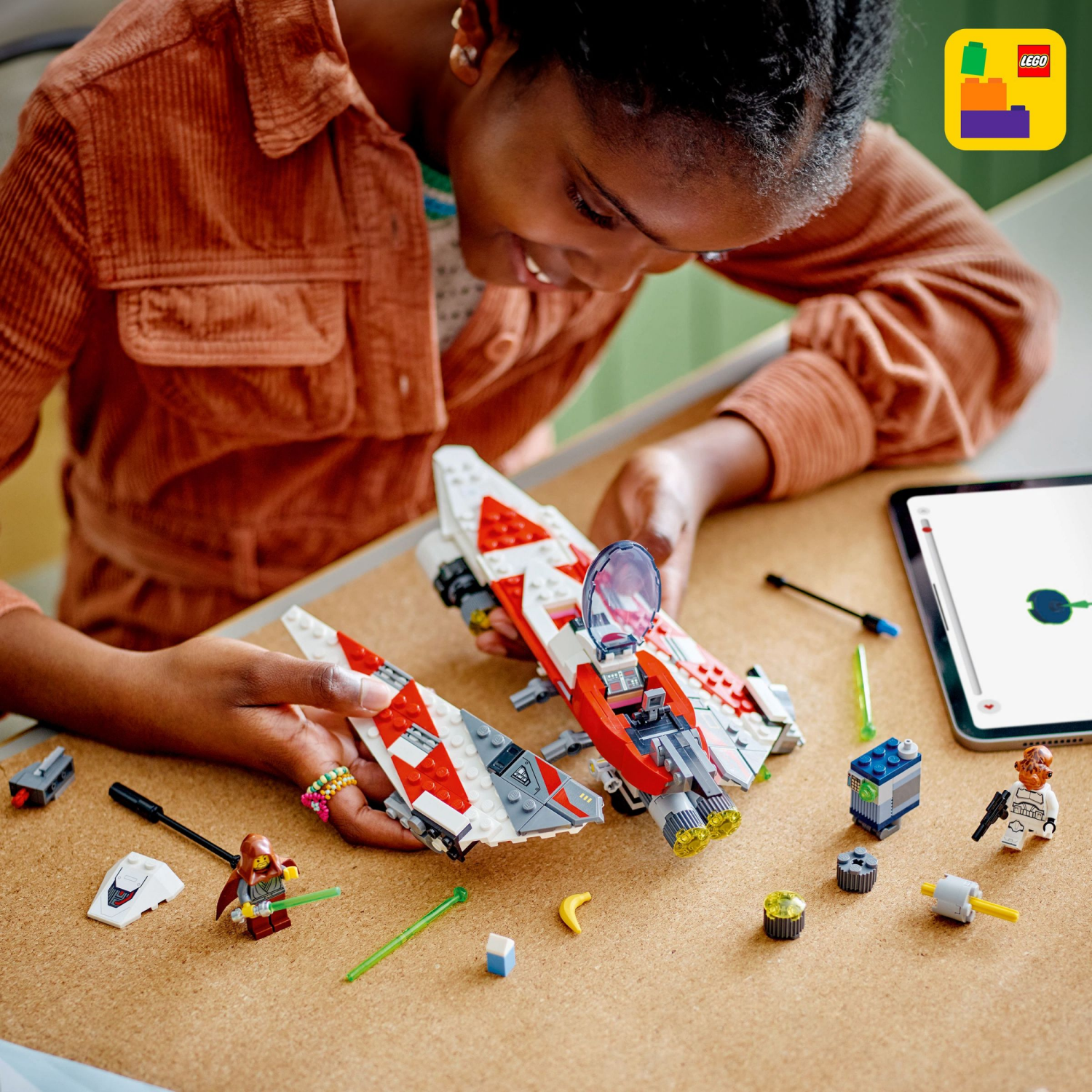 slide 6 of 6, LEGO Star Wars Jedi Bobs Starfighter Building Toy 75388, 1 ct