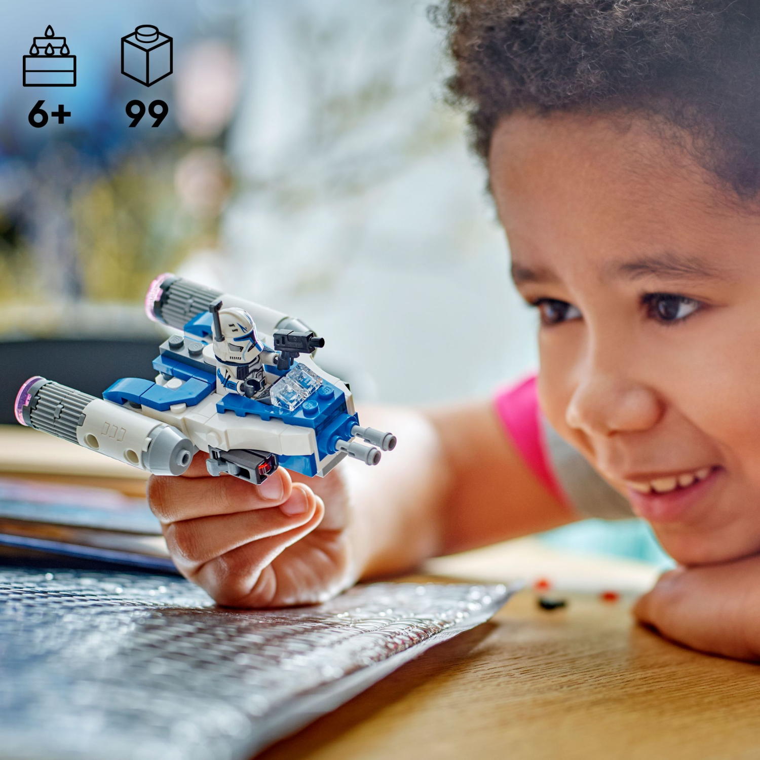 slide 2 of 6, LEGO Star Wars Captain Rex Y-Wing Microfighter Building Toy 75391, 1 ct