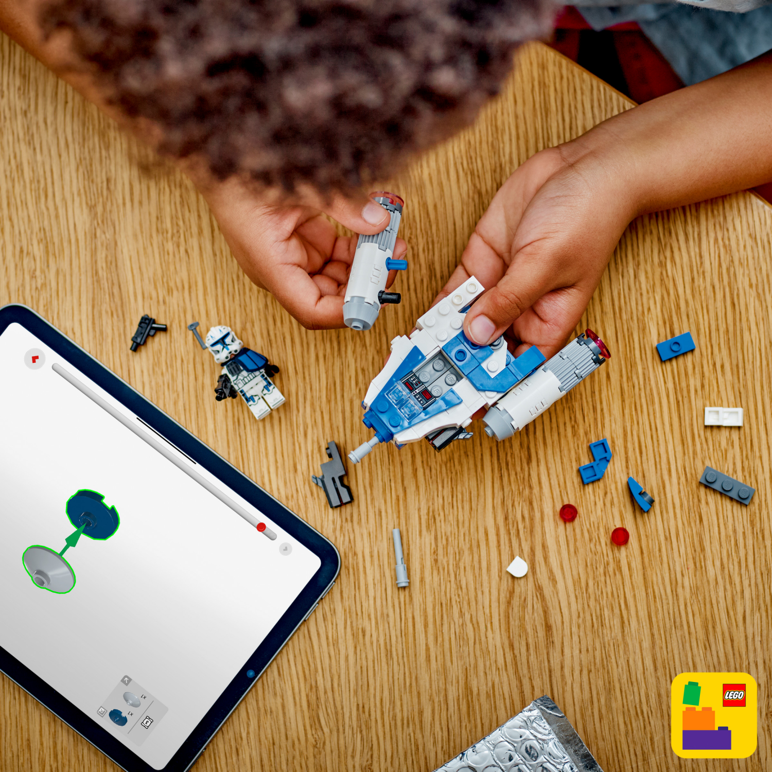 slide 6 of 6, LEGO Star Wars Captain Rex Y-Wing Microfighter Building Toy 75391, 1 ct