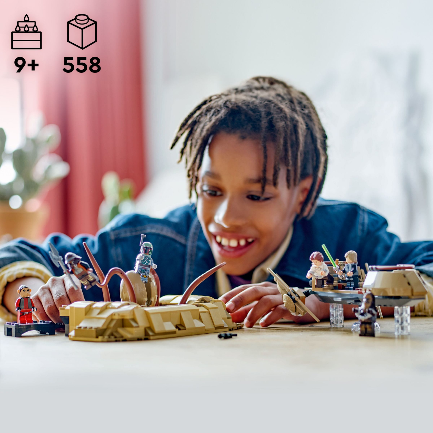 slide 2 of 6, LEGO Star Wars Desert Skiff & Sarlacc Pit Building Set 75396, 1 ct