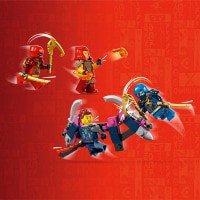 slide 16 of 21, LEGO NINJAGO Kais Ninja Climber Mech Ninja Gift Toy Set 71812, 1 ct