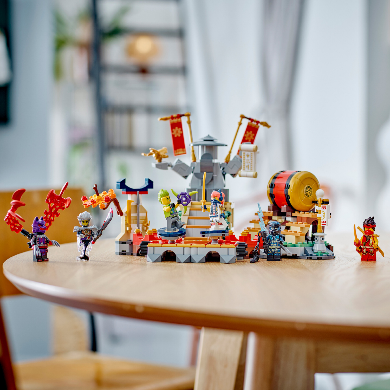 slide 5 of 6, LEGO NINJAGO Tournament Battle Arena Playset Ninja Toy 71818, 1 ct