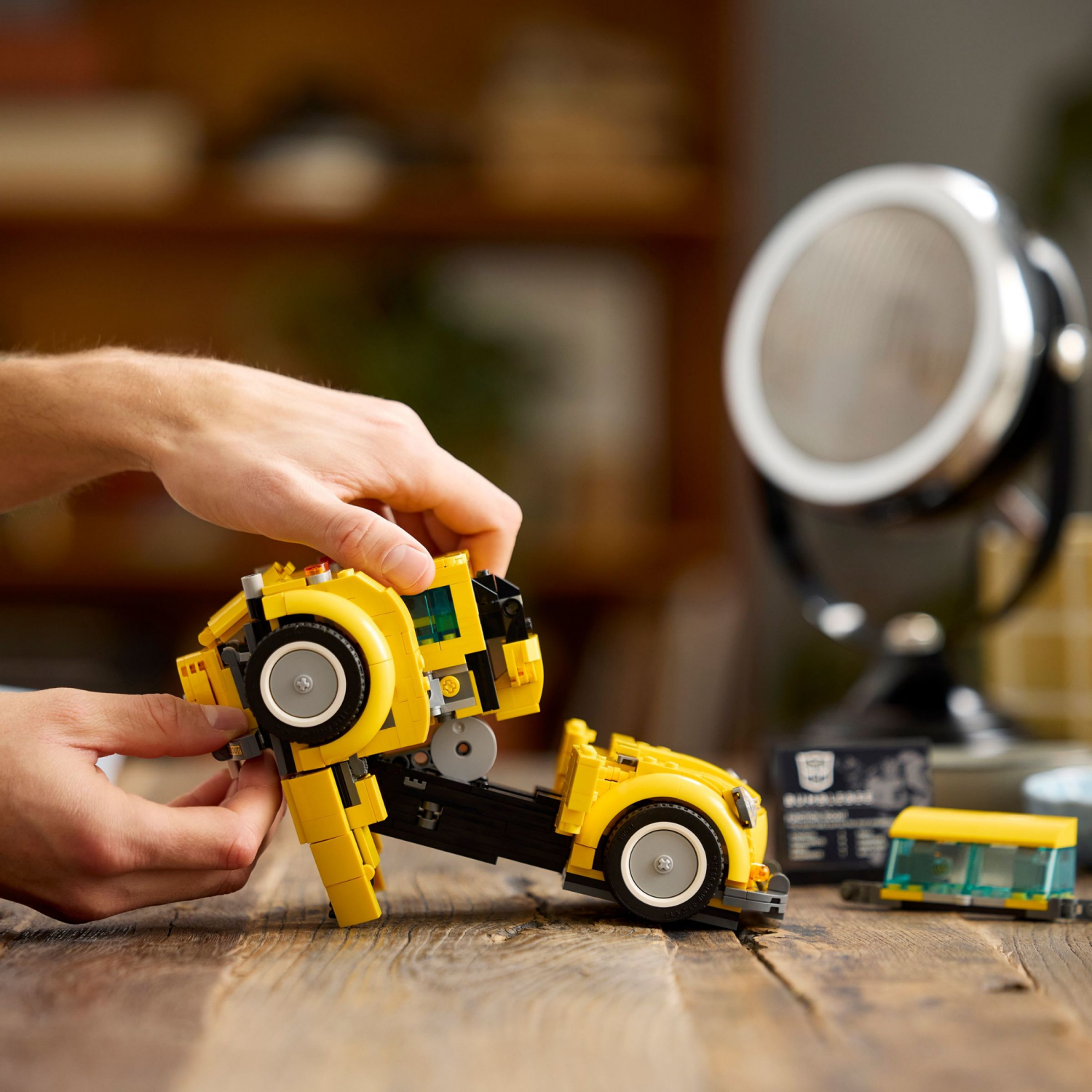 slide 5 of 6, LEGO Icons Transformers Bumblebee Collectible Building Set 10338, 1 ct