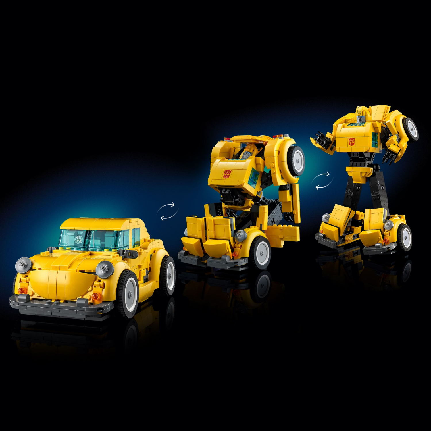 slide 6 of 6, LEGO Icons Transformers Bumblebee Collectible Building Set 10338, 1 ct