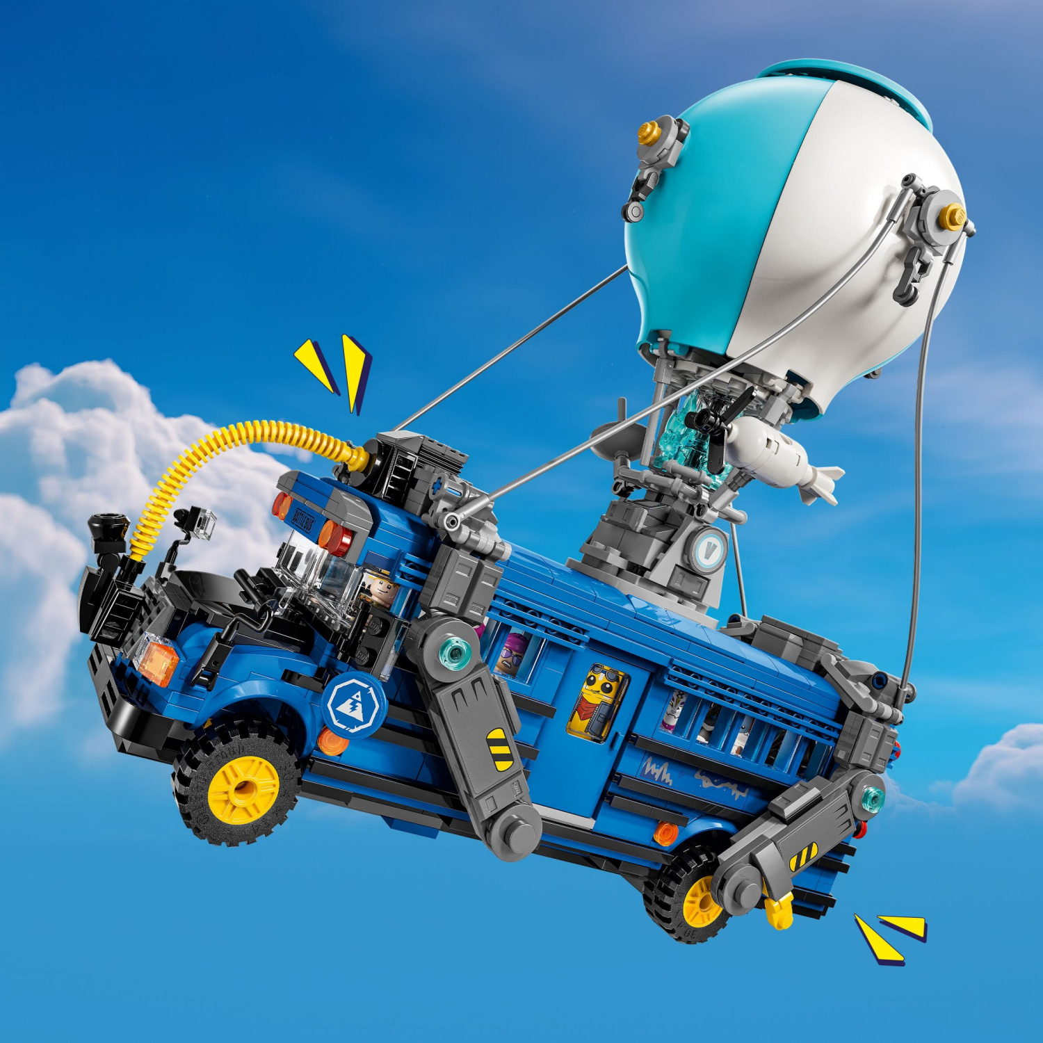 slide 3 of 6, LEGO Fortnite Battle Bus Collectible Building Toy 77073, 1 ct