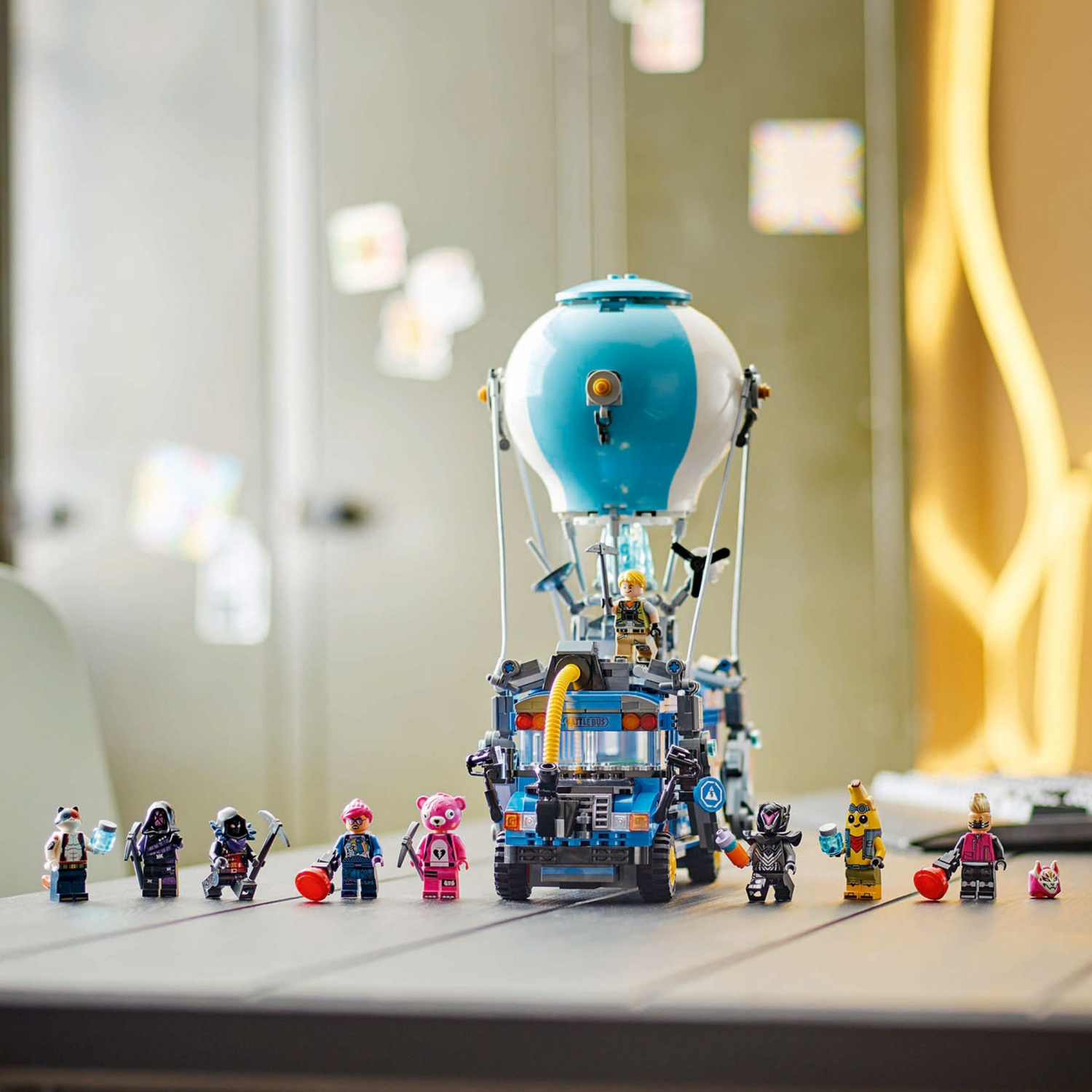 slide 5 of 6, LEGO Fortnite Battle Bus Collectible Building Toy 77073, 1 ct