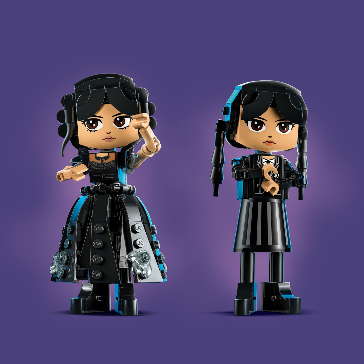 slide 4 of 6, LEGO Wednesday Addams Figure and Buildable Toy Doll 76780, 1 ct