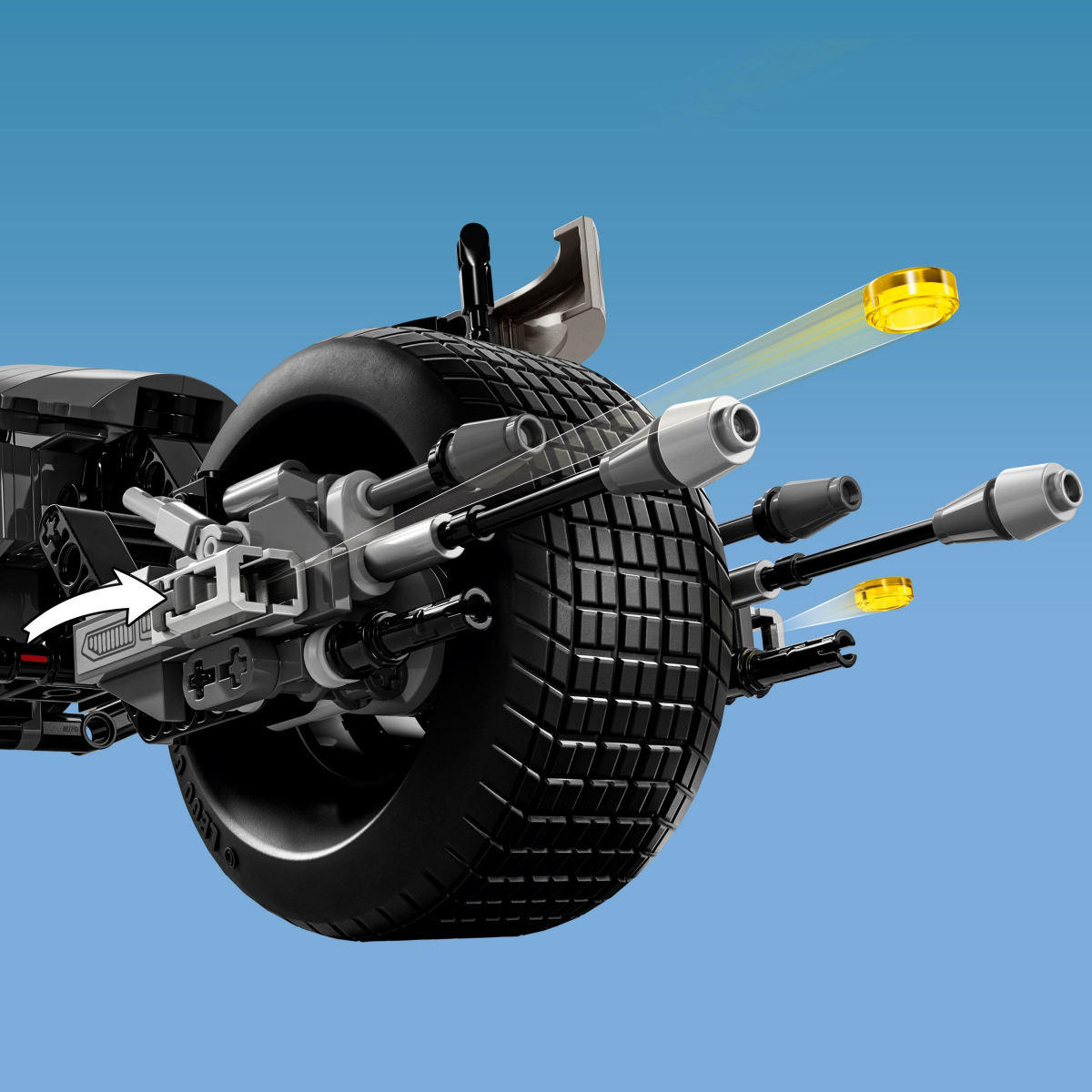 slide 2 of 4, LEGO DC Batman: Batman Construction Figure & the Bat-Pod Bike Action Toy 76273, 1 ct