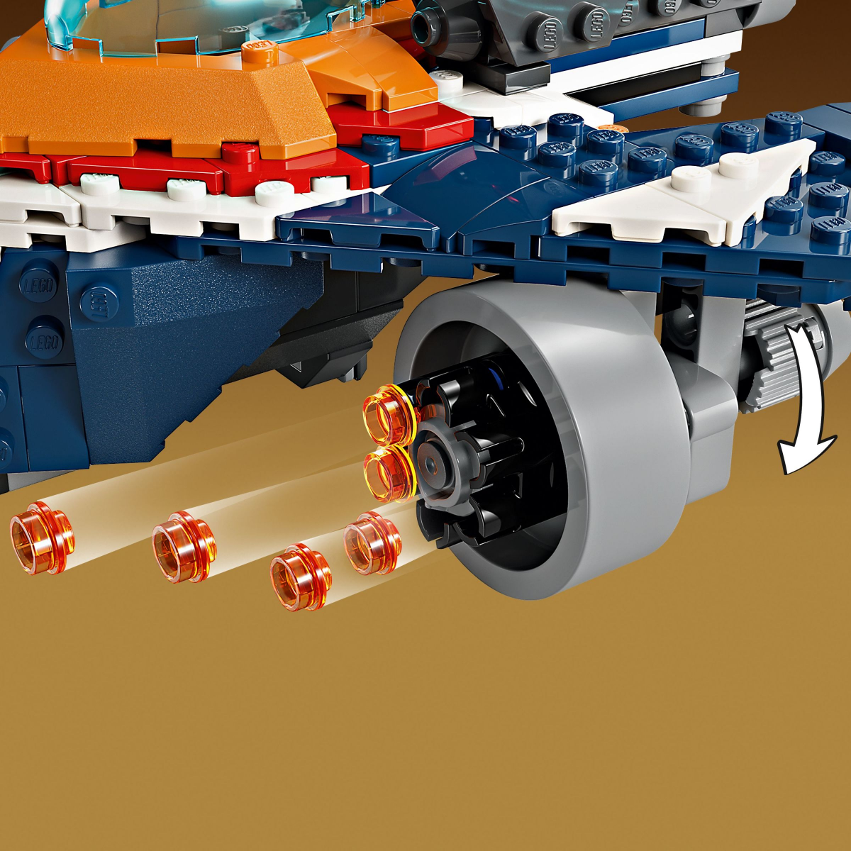 slide 2 of 4, LEGO Marvel Rocket's Warbird vs. Ronan Set, 1 ct