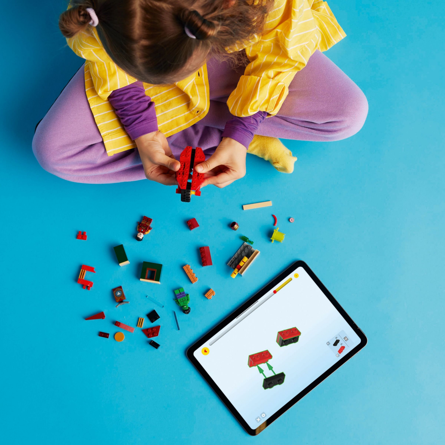 slide 5 of 6, LEGO Marvel Iron Man with Bike and The Hulk Building Toy 76287, 1 ct