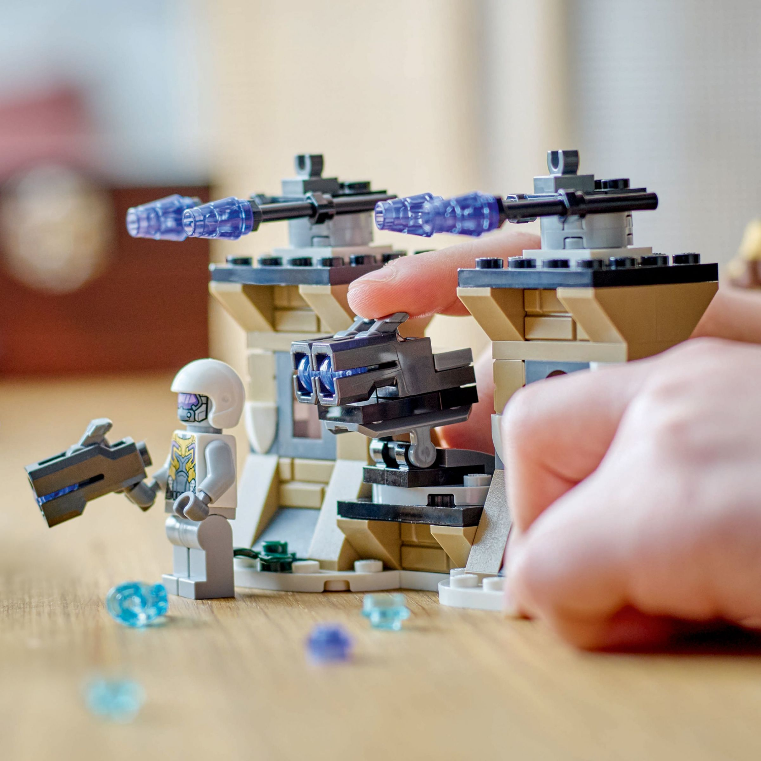 slide 3 of 6, LEGO Marvel Iron Man & Iron Legion vs. Hydra Soldier Avengers Toy 76288, 1 ct