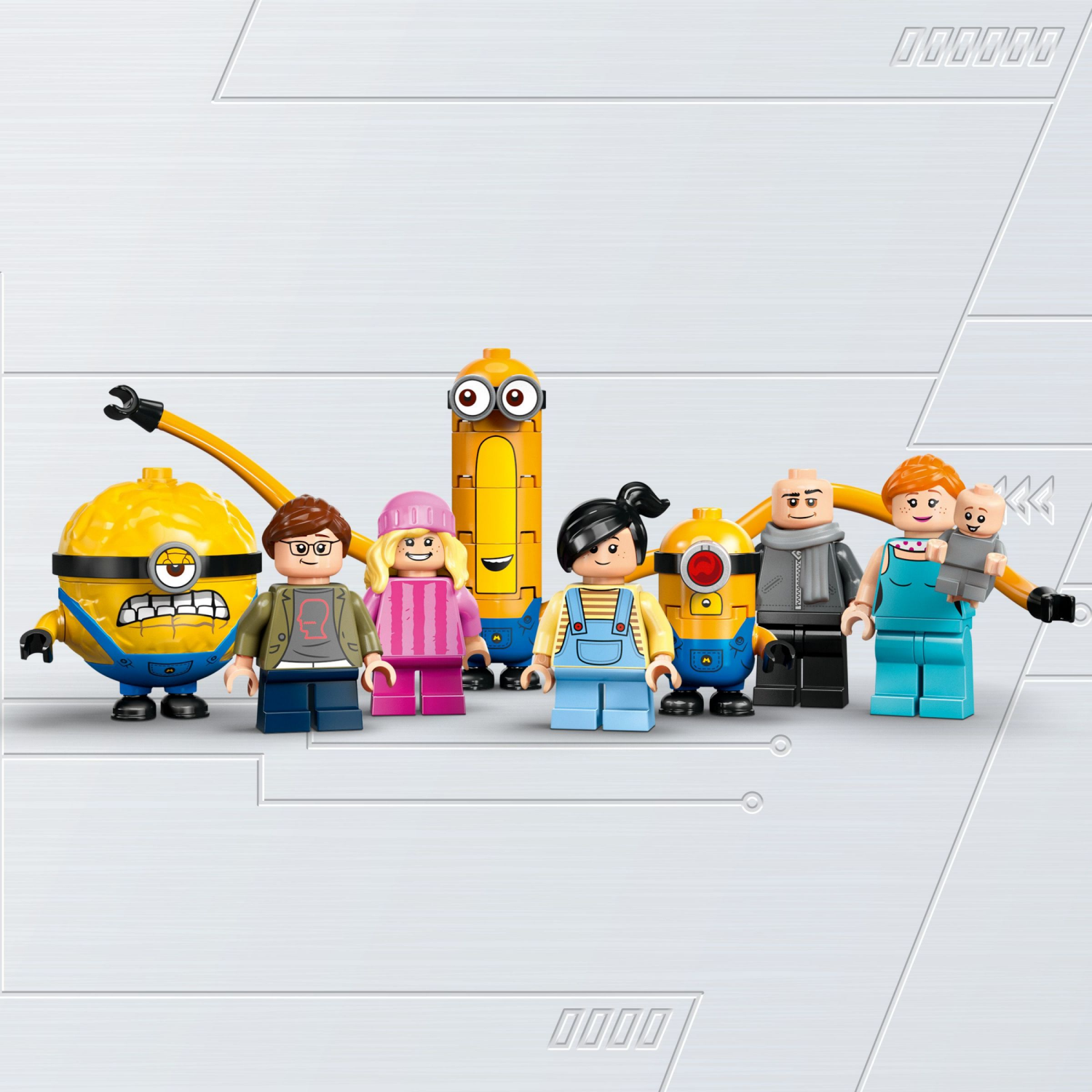 slide 6 of 6, LEGO Despicable Me 4 Minions and Gru's Family Mansion, Minions Toy House, 75583, 1 ct