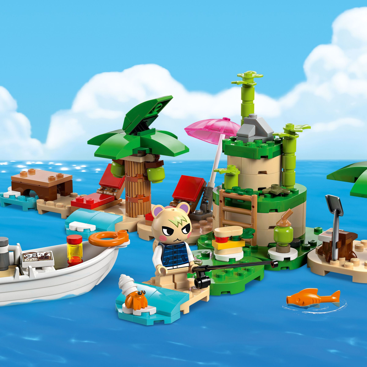 slide 4 of 4, LEGO Animal Crossing Kappns Island Boat Tour Video Game Toy 77048, 1 ct