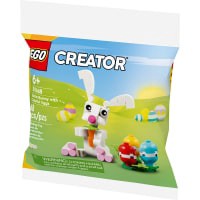 slide 7 of 17, LEGO Creator Easter Bunny with Colorful Eggs Building Toy 30668, 1 ct