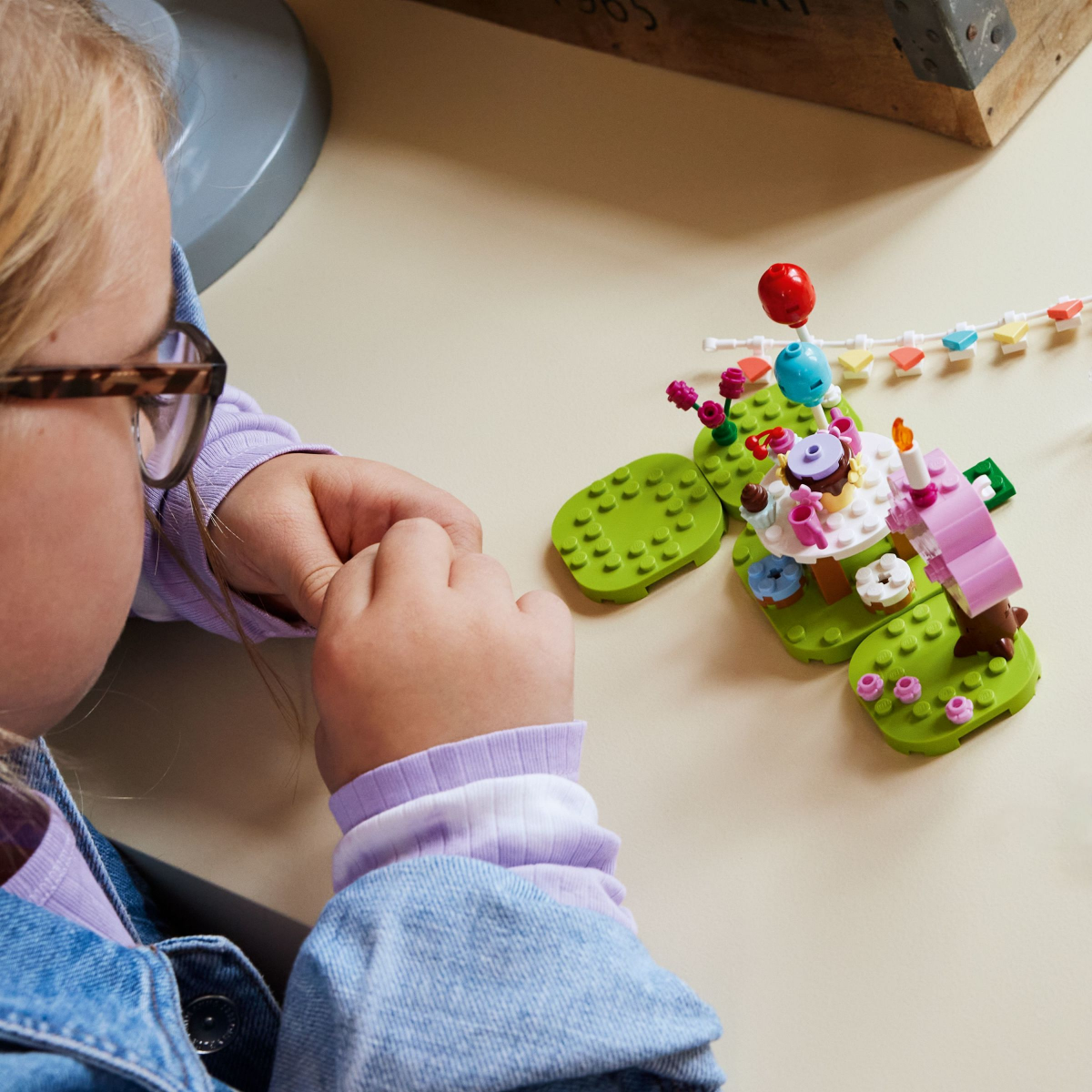 slide 3 of 4, LEGO Animal Crossing Julians Birthday Party Video Game Toy 77046, 1 ct