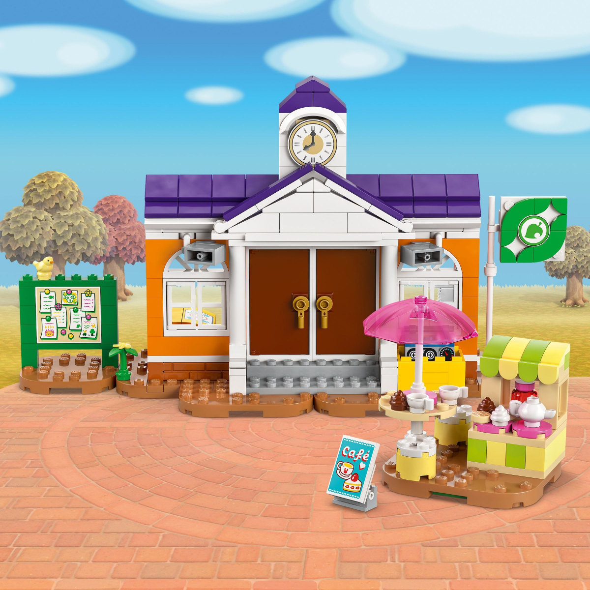 slide 2 of 4, LEGO Animal Crossing K.K.s Concert in the Plaza Building Toy 77052, 1 ct