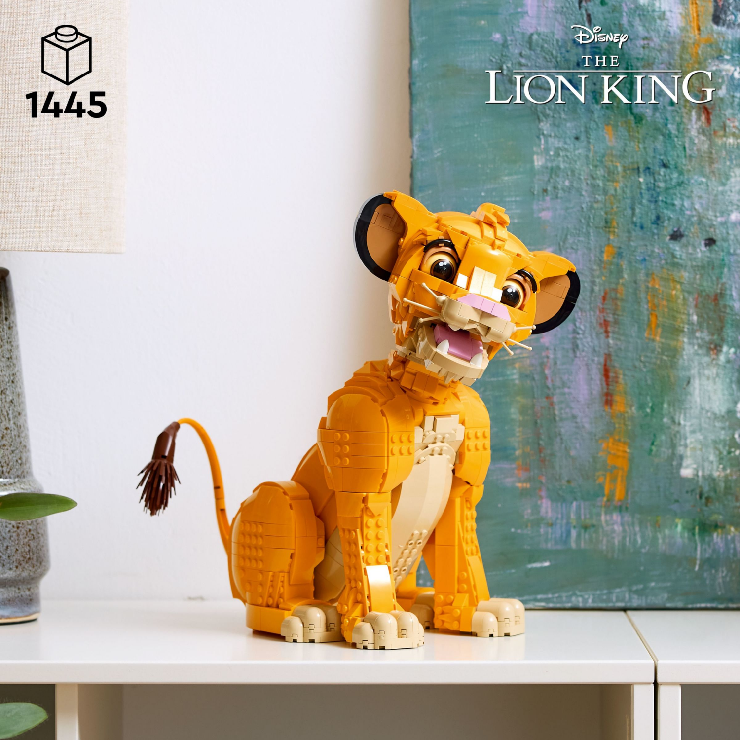 slide 2 of 6, LEGO Disney Young Simba the Lion King Fan Disney Collection Building Set 43247, 1 ct
