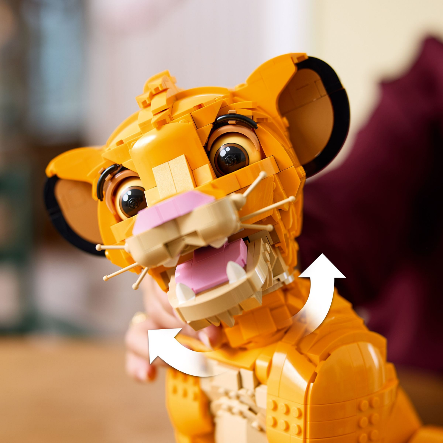 slide 3 of 6, LEGO Disney Young Simba the Lion King Fan Disney Collection Building Set 43247, 1 ct