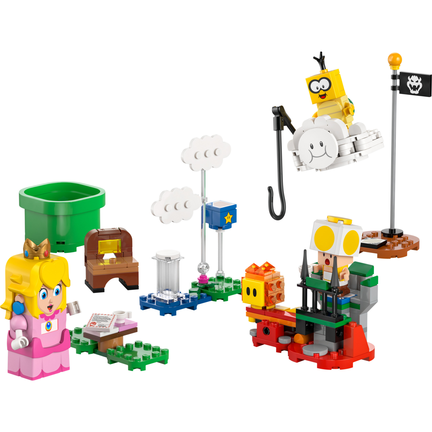 slide 2 of 6, LEGO Super Mario Adventures with Interactive LEGO Peach Princess Toy 71441, 1 ct