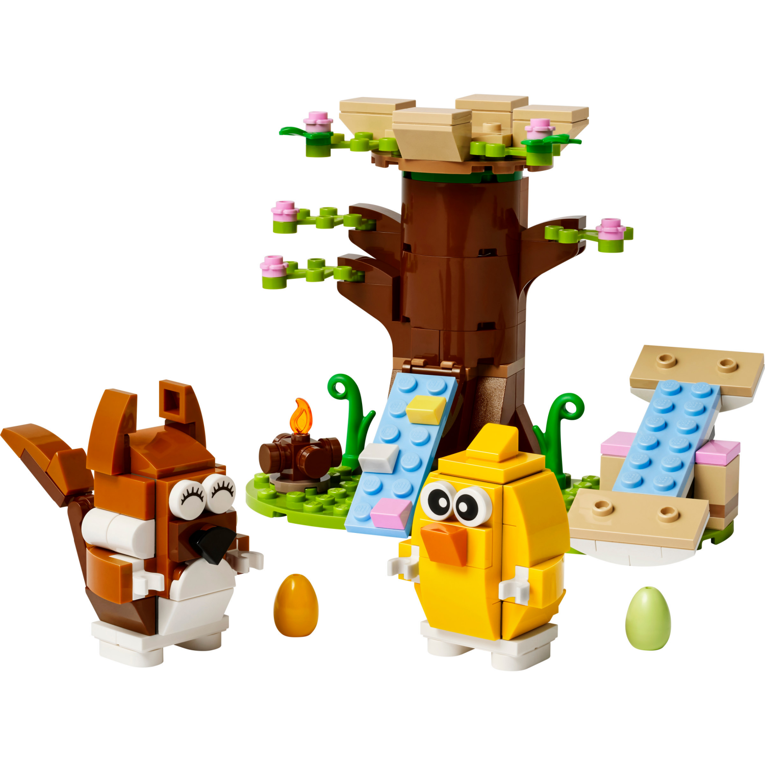 slide 2 of 5, LEGO Spring Animal Playground Toy Playset 40709, 1 ct