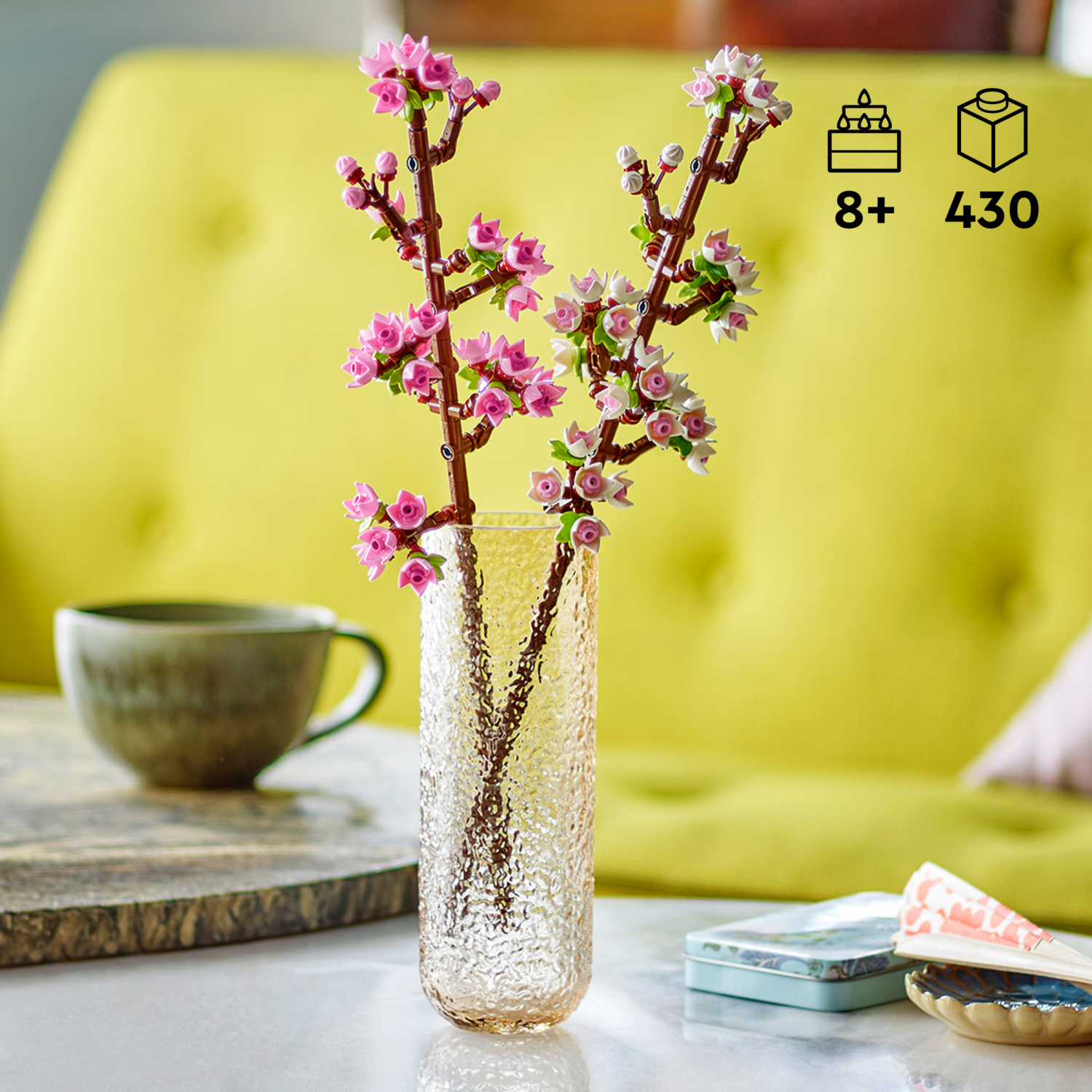 slide 2 of 6, LEGO Cherry Blossoms Set, 1 ct