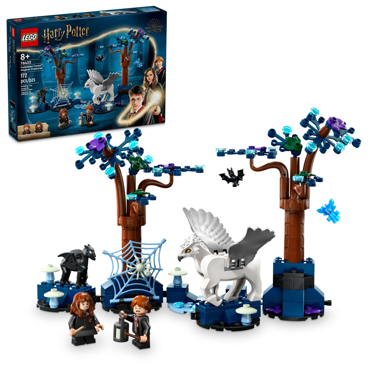 slide 1 of 17, LEGO Harry Potter Forbidden Forest: Magical Creatures Toy 76432, 1 ct