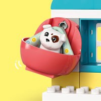 slide 12 of 21, LEGO DUPLO Town Visit to the Vet Clinic Toy, Pretend Play Toy 10438, 1 ct