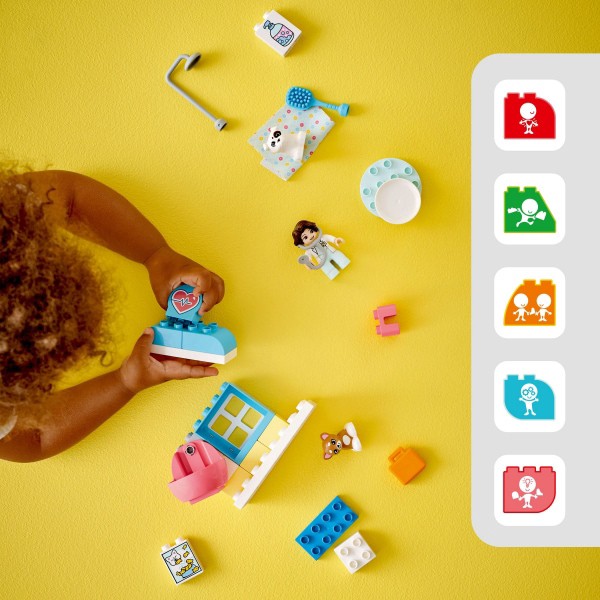 slide 16 of 21, LEGO DUPLO Town Visit to the Vet Clinic Toy, Pretend Play Toy 10438, 1 ct