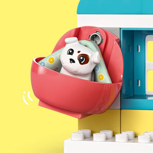 slide 10 of 21, LEGO DUPLO Town Visit to the Vet Clinic Toy, Pretend Play Toy 10438, 1 ct