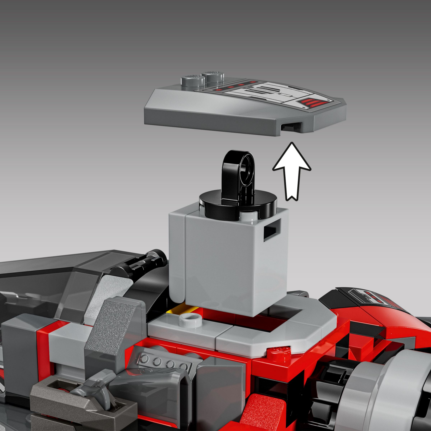 slide 5 of 6, LEGO Marvel Captain America vs. Red Hulk Battle Super Hero Toy with Minifigures 76292, 1 ct