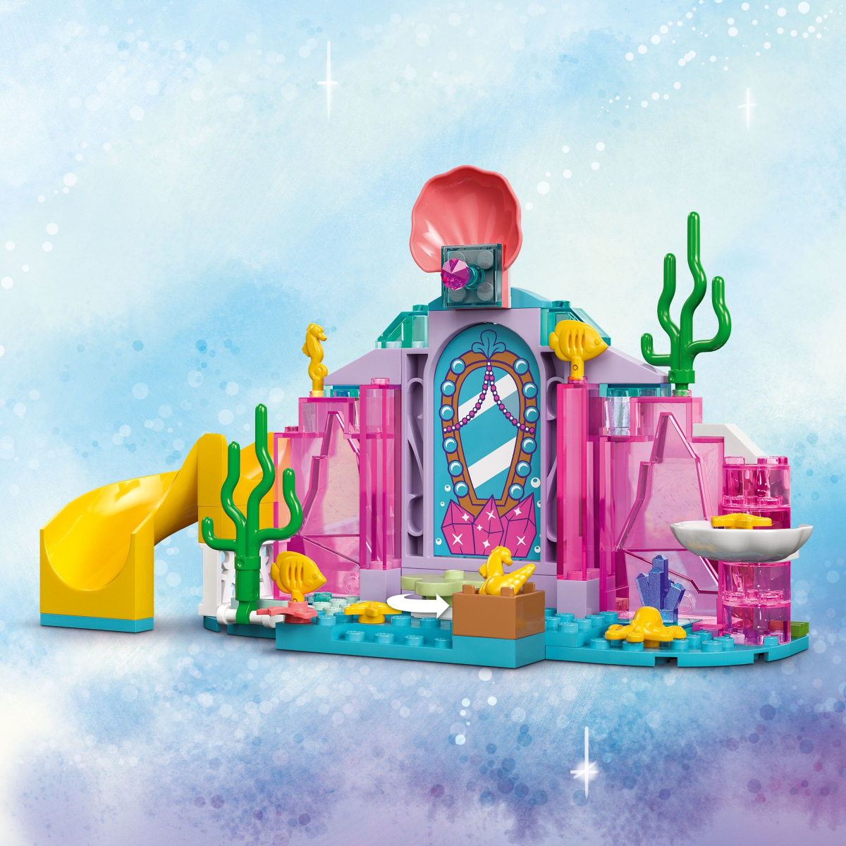 slide 3 of 4, LEGO Disney Princess Ariel's Crystal Cavern and Treasure Chest 43254, 1 ct