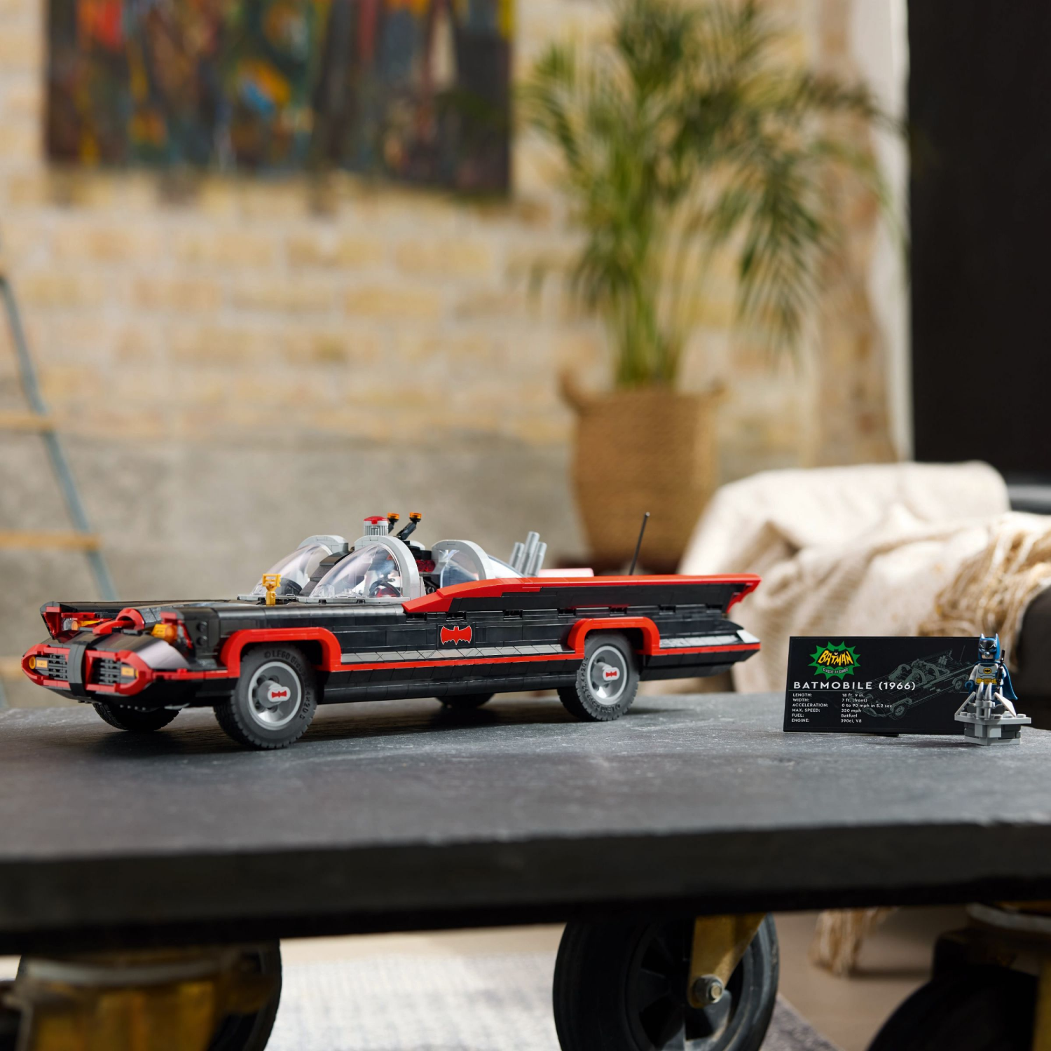 slide 6 of 6, LEGO DC Batman: The Classic TV Series Batmobile Set and DC Collectibles 76328, 1 ct