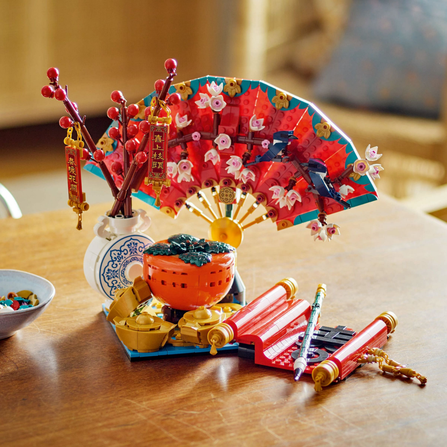 slide 3 of 6, LEGO Spring Festival Good Fortune Building Toy 80117, 1 ct