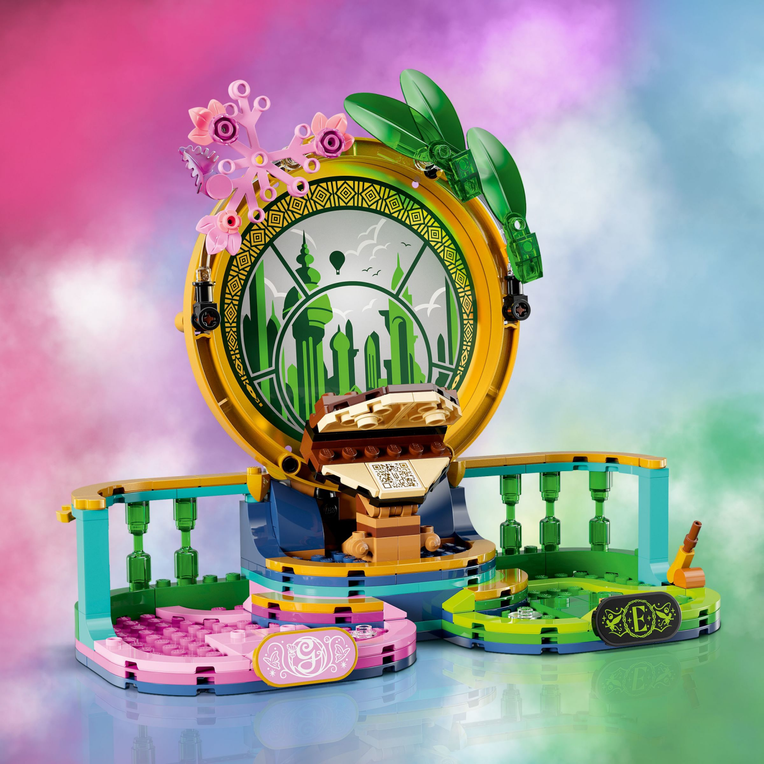 slide 3 of 6, LEGO Wicked Elphaba & Glinda Figures Fantasy Playset, Kids Witch Toys 75682, 1 ct