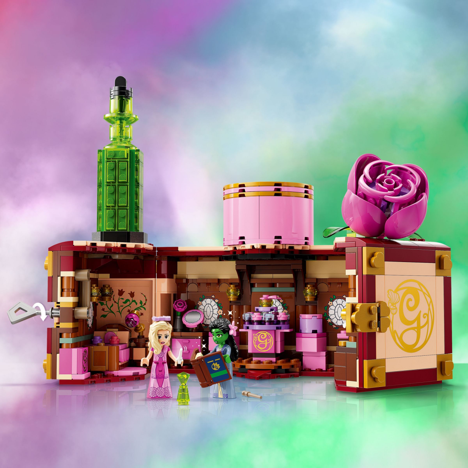 slide 3 of 6, LEGO Wicked Glinda & Elphabas Dormitory Collectible Toys, Kids Witch Toys 75683, 1 ct