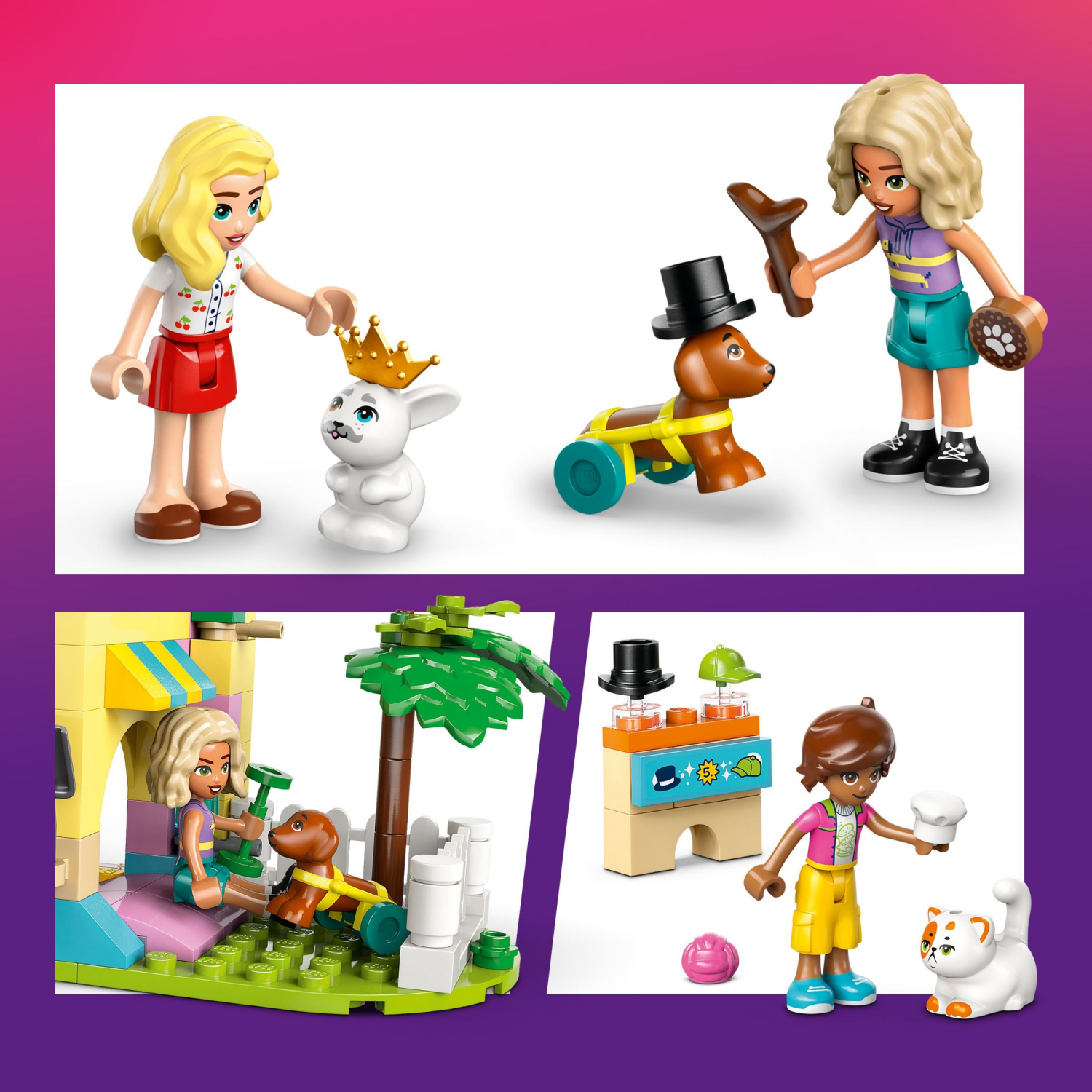 slide 3 of 6, LEGO Friends Pet Accessories Shop Pretend Play Set 42650, 1 ct