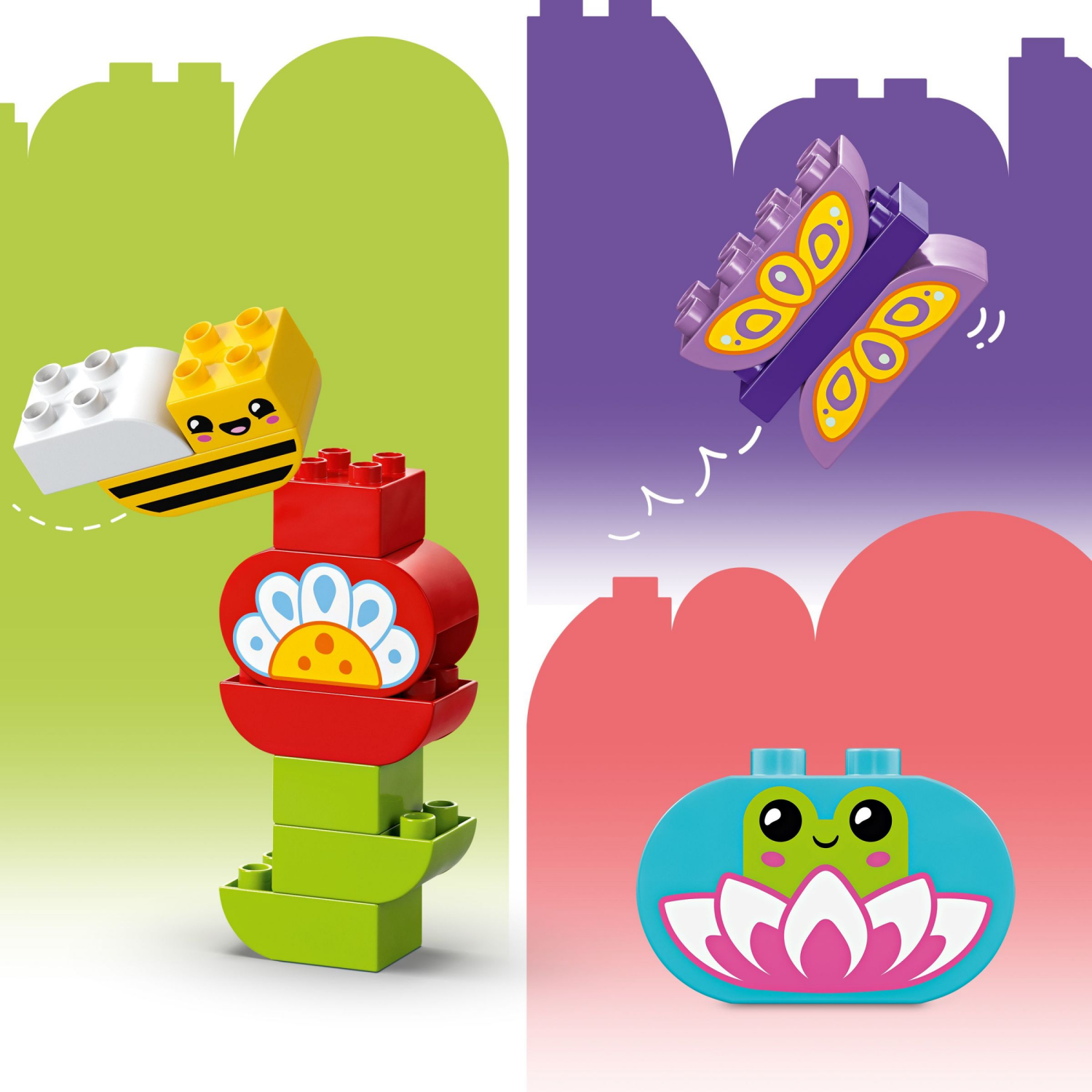 slide 6 of 6, LEGO DUPLO Town Creative Garden & Flowers Building Toy 10444, 1 ct