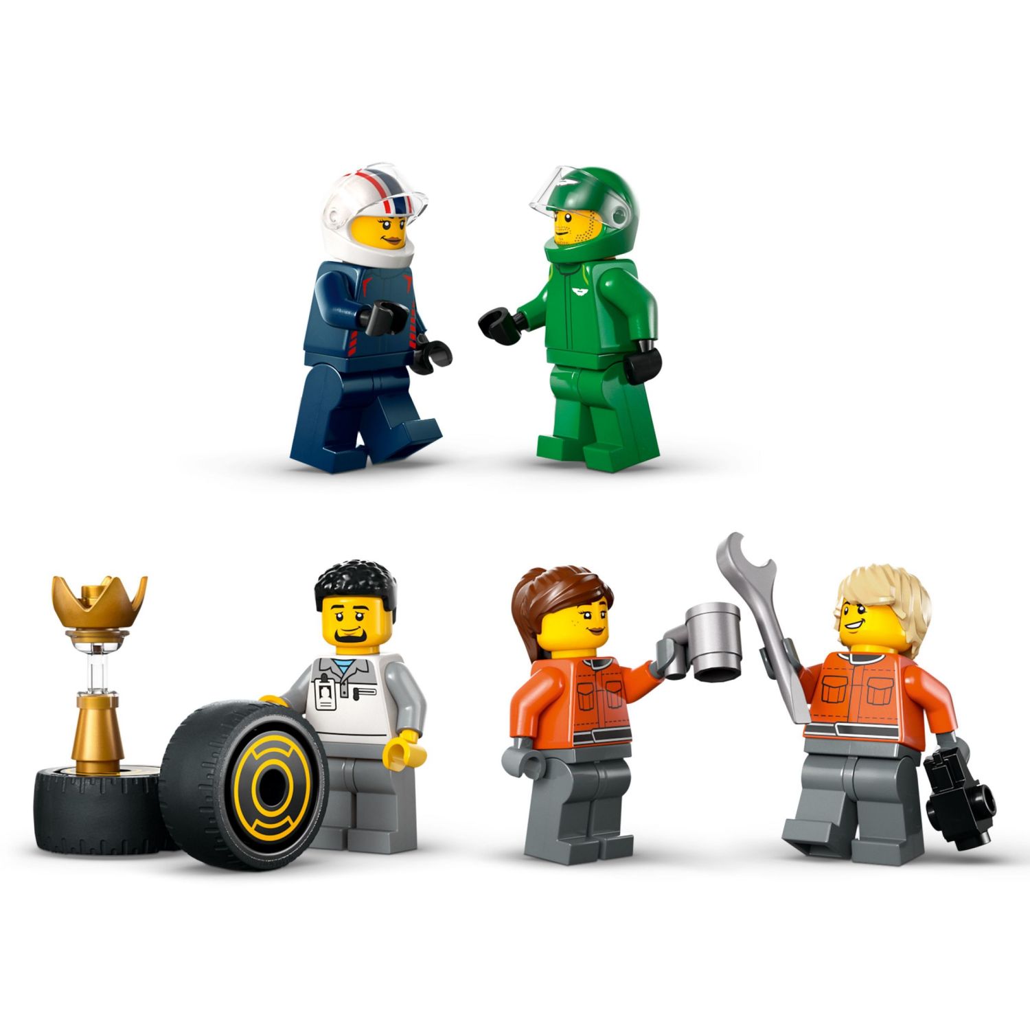 slide 6 of 6, LEGO City F1 Truck with RB20 & AMR24 F1 Car Toys 60445, 1 ct