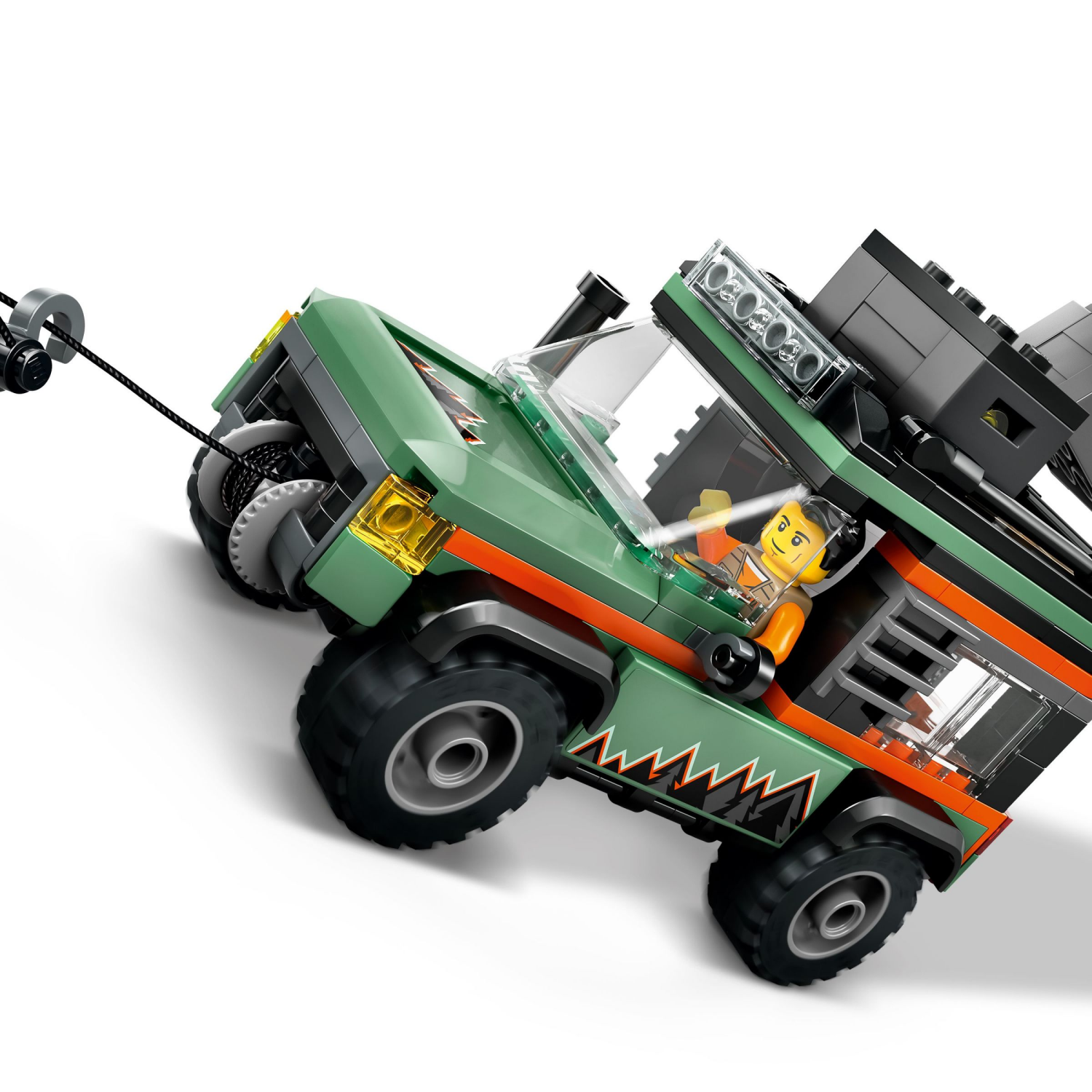 slide 3 of 6, LEGO City Off-Road 4x4 Mountain Truck Building Toy 60447, 1 ct