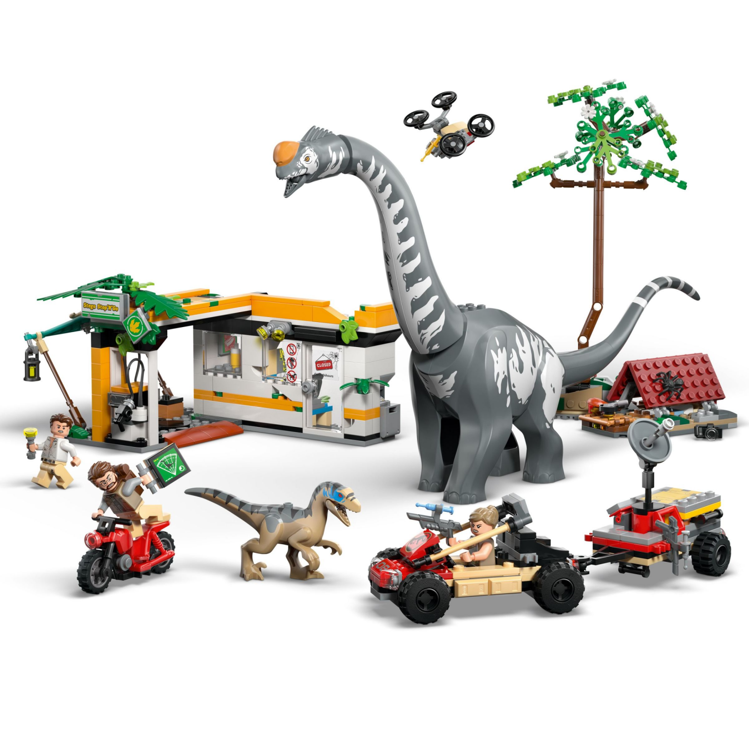 slide 3 of 6, LEGO Jurassic World Raptor & Titanosaurus Tracking Mission 76973, 1 ct