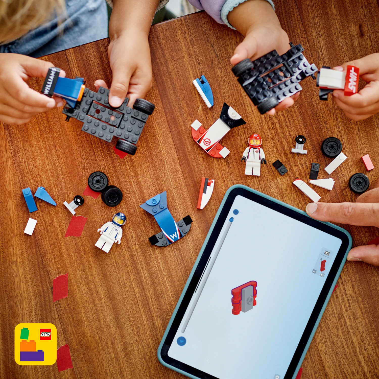 slide 4 of 6, LEGO City F1 Williams Racing & Haas F1 Race Cars Building Toy 60464, 1 ct