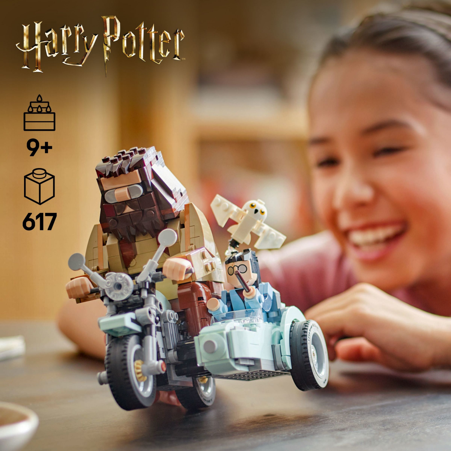 slide 2 of 6, LEGO Harry Potter Hagrid & Harry's Motorcycle Ride Building Toy 76443, 1 ct