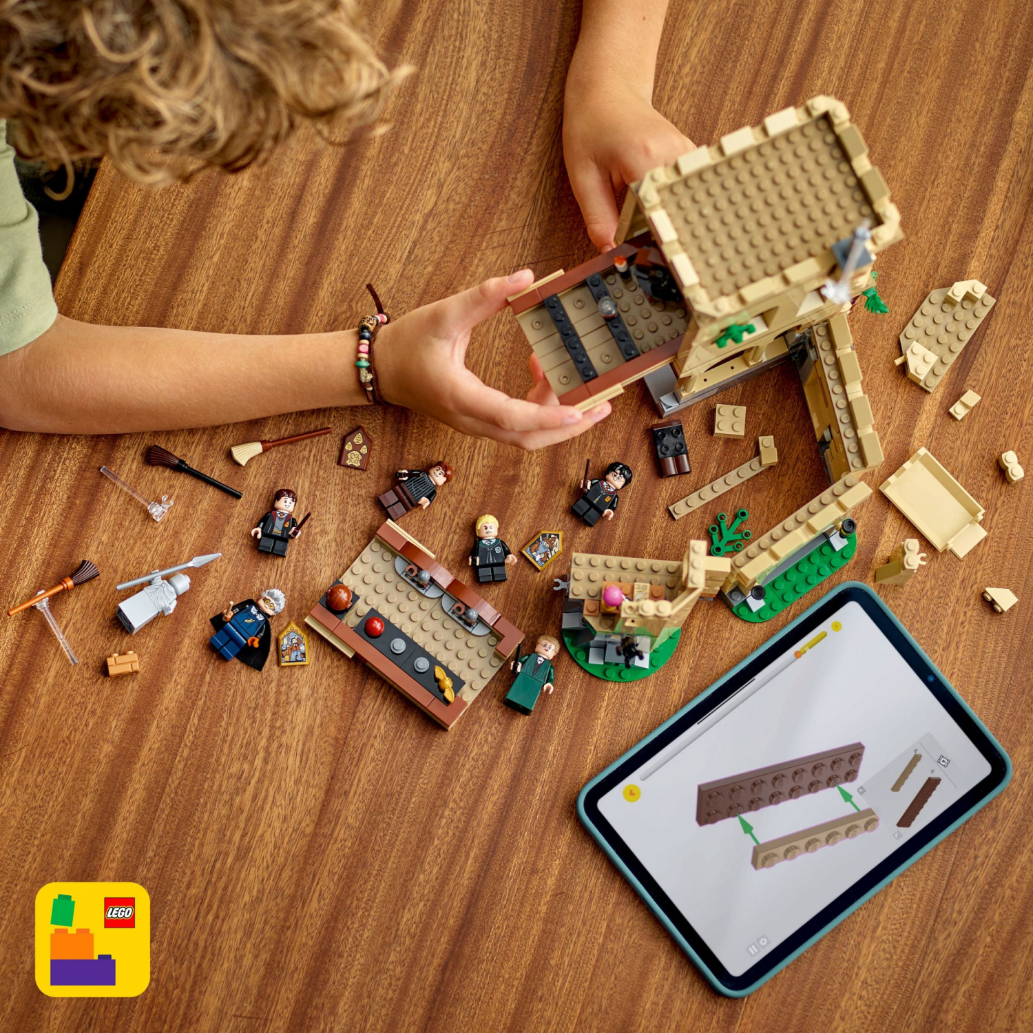 slide 6 of 6, LEGO Harry Potter Hogwarts Castle: Flying Lessons Building Toy 76447, 1 ct