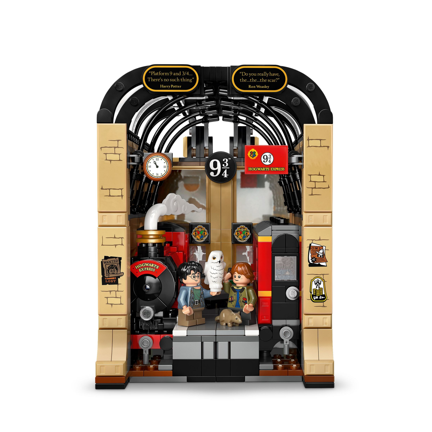 slide 3 of 6, LEGO Harry Potter Book Nook: Hogwarts Express 76450, 1 ct