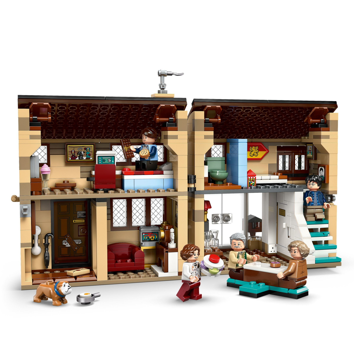 slide 3 of 6, LEGO Harry Potter Privet Drive: Aunt Marges Visit 76451, 1 ct