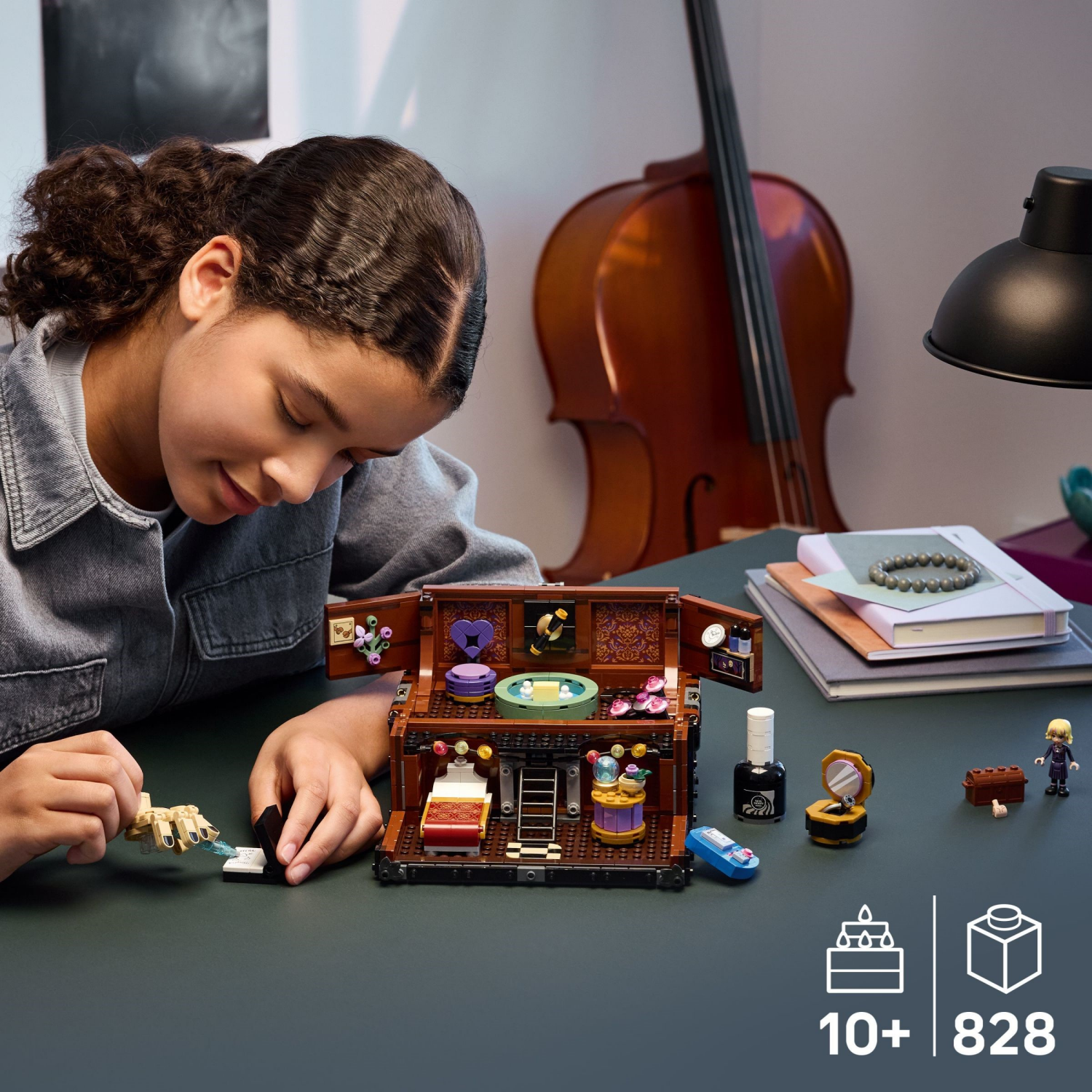 slide 2 of 6, LEGO Wednesday Thing's Apartment 76785, 1 ct