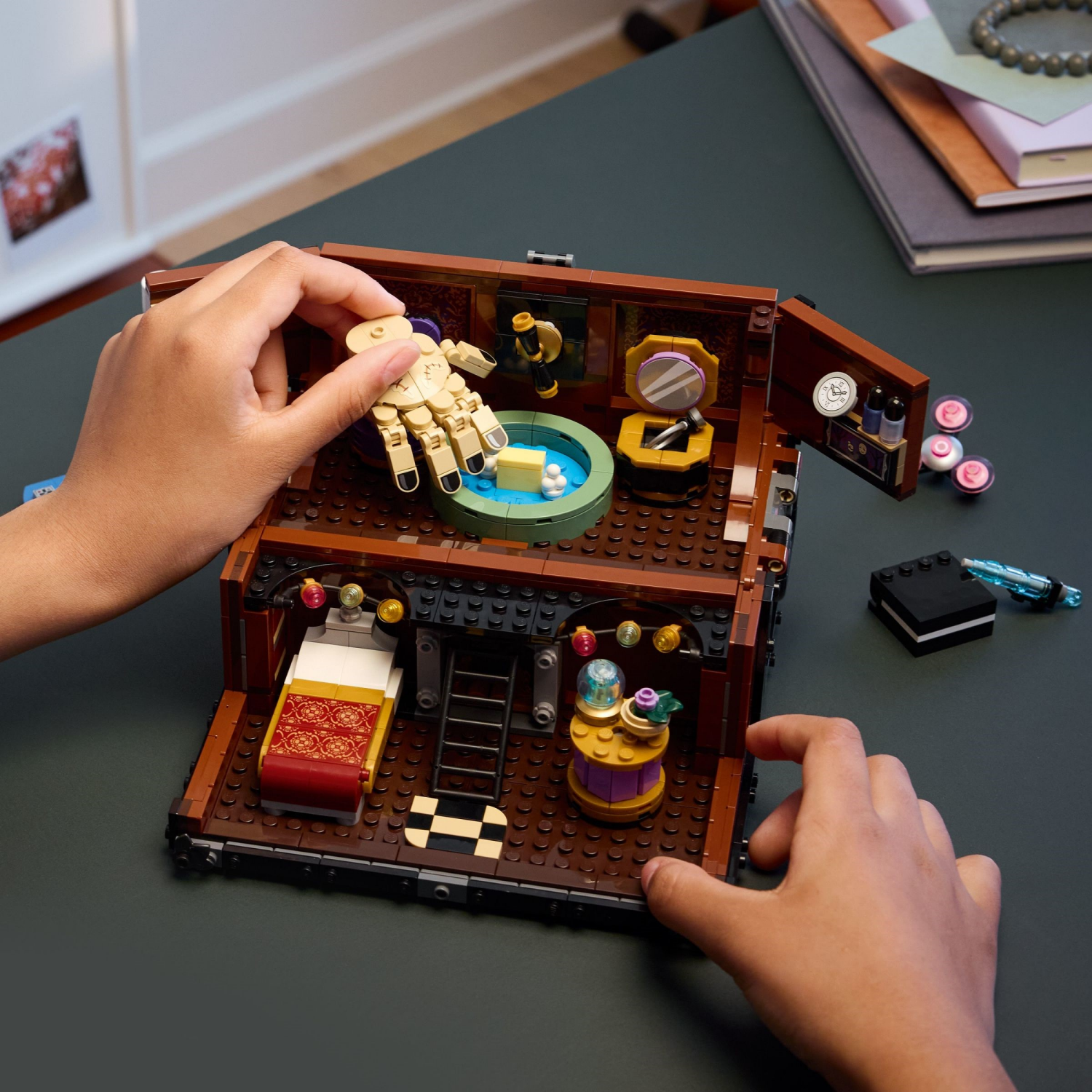 slide 3 of 6, LEGO Wednesday Thing's Apartment 76785, 1 ct