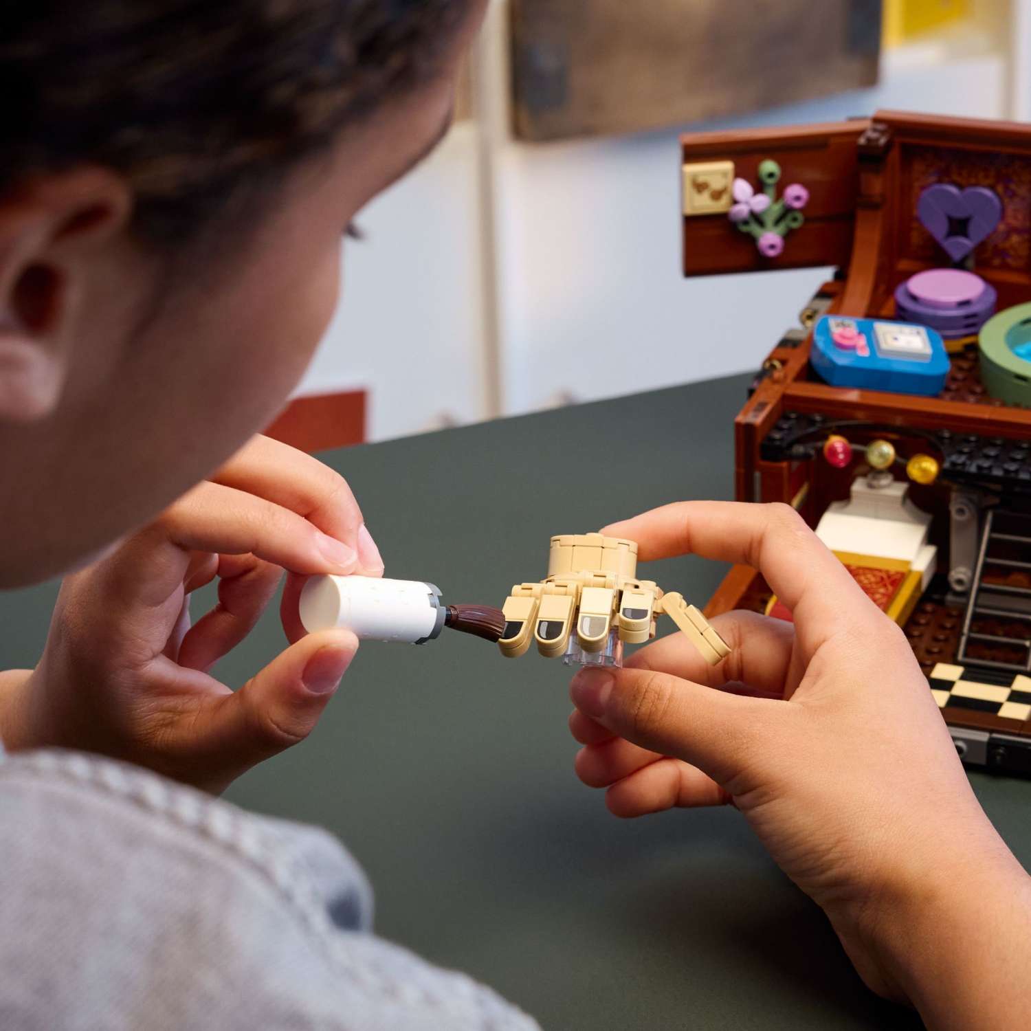 slide 4 of 6, LEGO Wednesday Thing's Apartment 76785, 1 ct