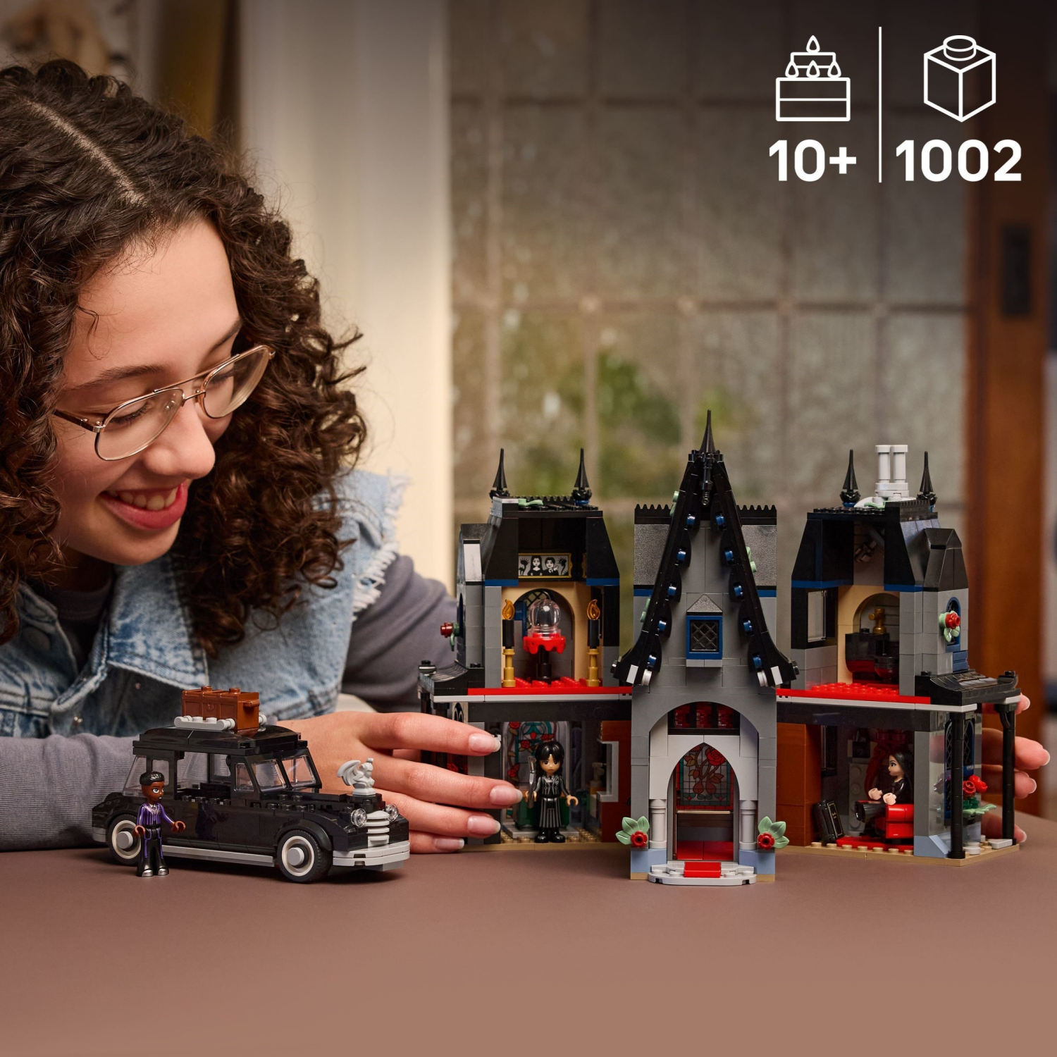 slide 2 of 6, LEGO Wednesday Morticia's Cottage 76786, 1 ct